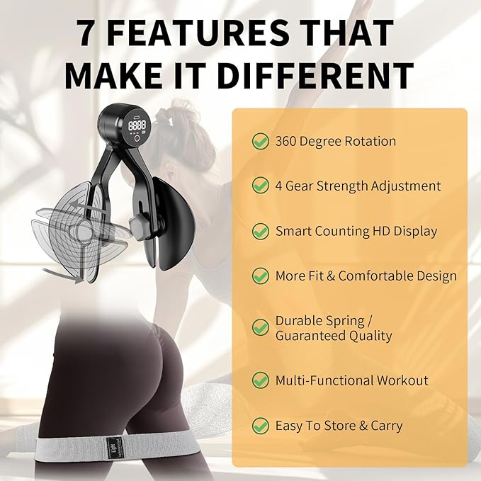 Thigh Master, Inner Thigh Toner Exercise Equipment