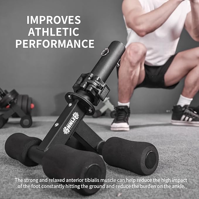 Tib Bar, Tibialis Trainer, Tibia Dorsi Calf Raise 1" or 2" Weight