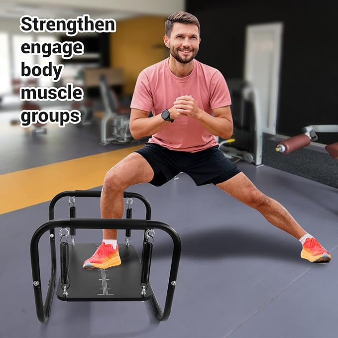 Wobble Balance Board for Adults with Metal Frame Balance Trainer, Standing Desk Balance Board for Physical Therapy Balance Training Equipment, Stability Trainer for Improve Balance, Core Strength