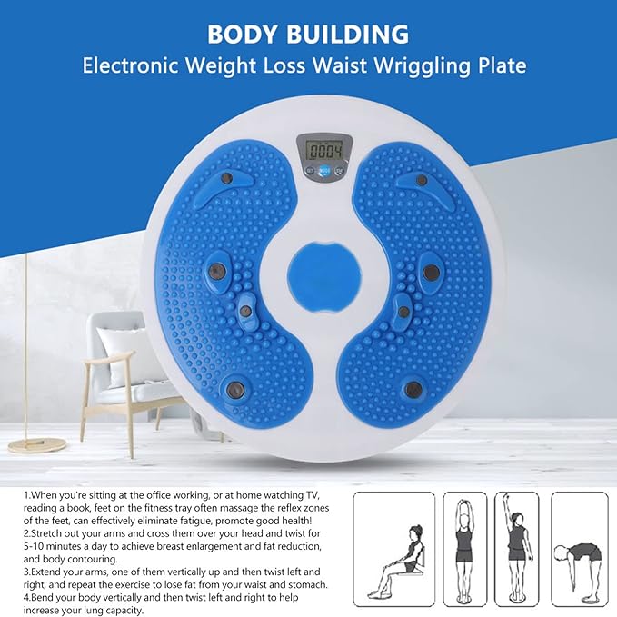 Twisting Waist Disc Body Ankle Body Aerobic Exercise