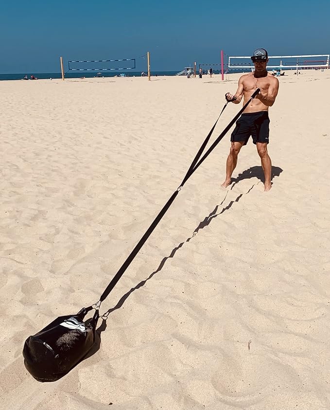 Resistance Training Sled - Weight Sled Harness & 3X The 4-Piece Kit