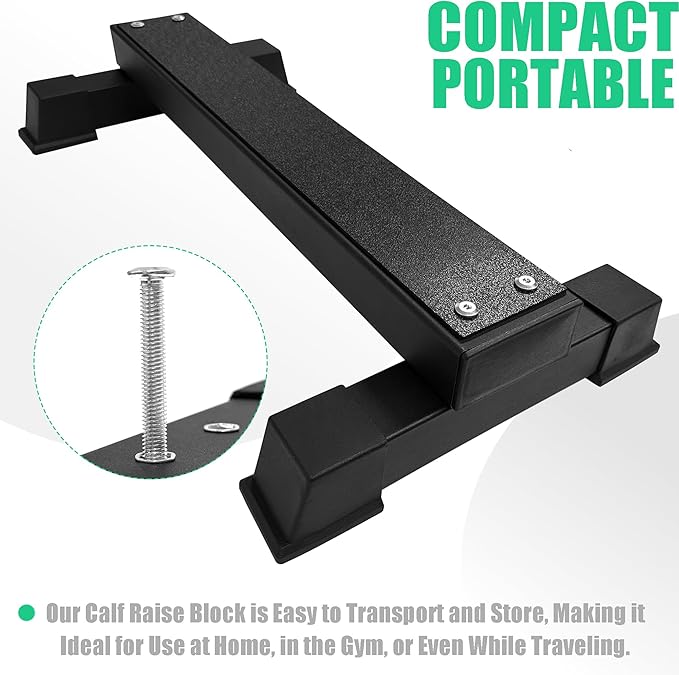 Steel Calf Raise Bar