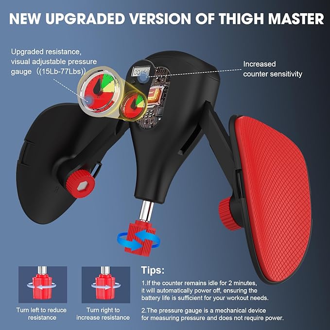 Thigh Master, Thigh Exercise Equipment 0-77 lbs