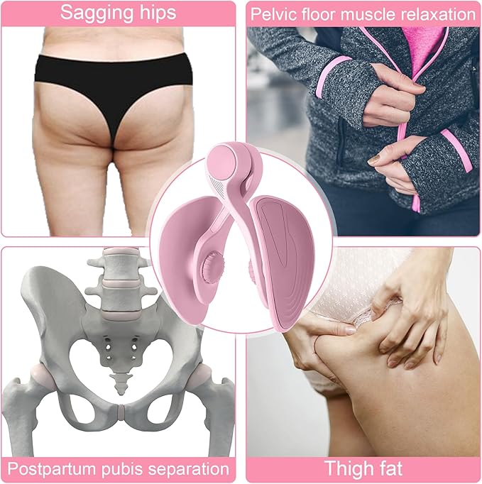 Thigh Master, 26lb Pelvic Floor Muscle Trainer, Kegel 8 Resistance