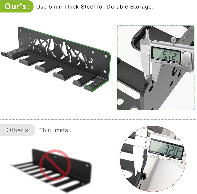 Kipika Gym Organizer Set Wall Mounted Weight Plate Storage Rack Barbell Storage Rack with T-Bar Row Landmine Platform Attachment Durable Steel Construction Easy Installation