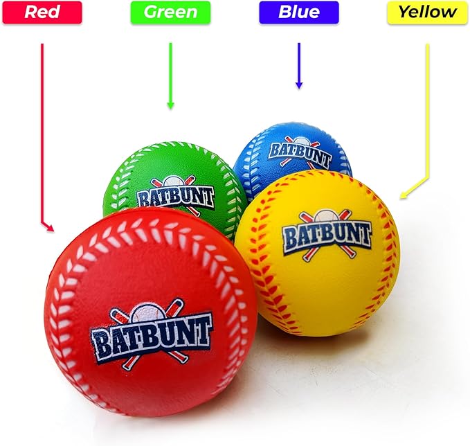 Soft Baseballs, Foam Baseballs for Kids Teenager Players