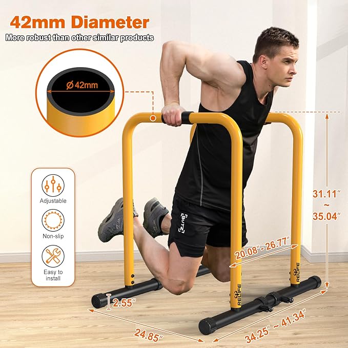 RELIFE REBUILD YOUR LIFE Dip Station Functional Heavy