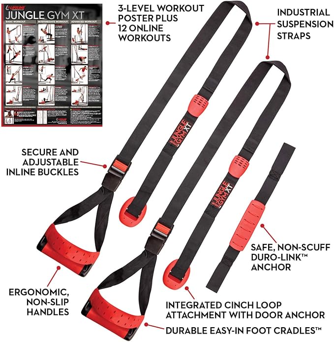 Lifeline Jungle Gym XT Body Weight Suspension Trainer