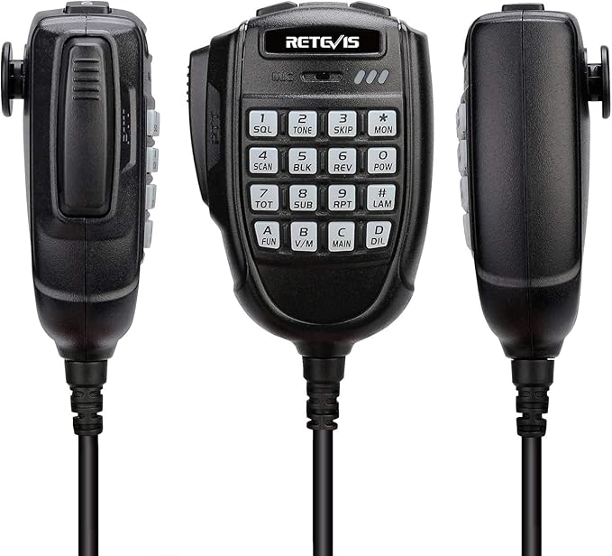 Retevis RA25 Dual Band Mobile Radio MR100 High 500 Channels,