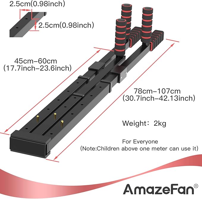 AmazeFan Leg Stretcher 3 Bar