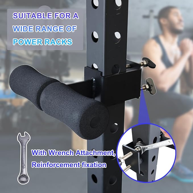 Nordic Hamstring Curl Squat Rack Attachment