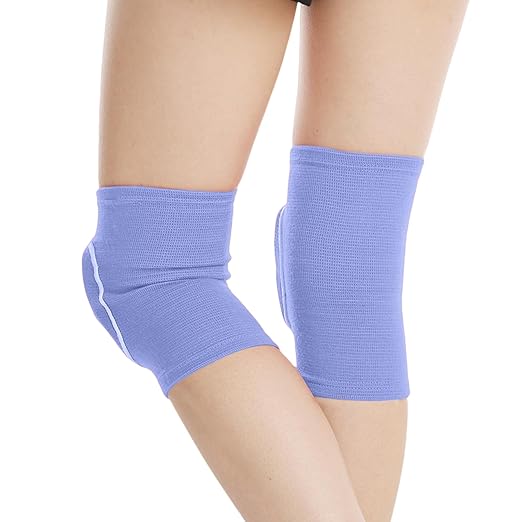 Kids Adults Protective Knee Pads, Anti-Slip Padded Sponge Knee Brace Knee Support for Football Volleyball Dance Skating Basketball Sports