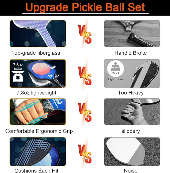 Pickleball Net for Driveway 22 FT 4, Outdoor