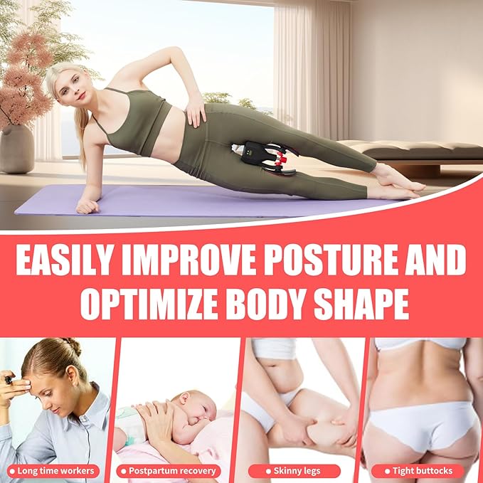 Thigh Master Kegel Exerciser Pelvic Floor Muscle Strengthening 0-77lb 25-100lb 25-100lb Butt