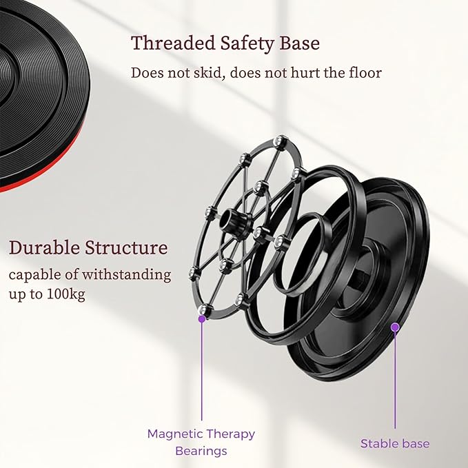 Waist Whisper Disc with Stretch Massager