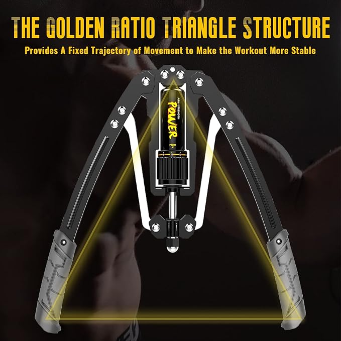 LEJIEYIN Twister Arm Exerciser - Adjustable 22-440lbs Hydraulic