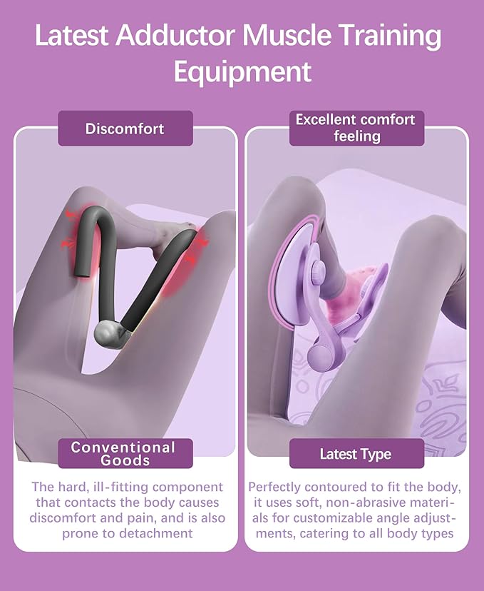 Thigh Master Hip Trainer Kegel Exerciser, Pelvic Floor Trainer for Postpartum Rehabilitation, Inner Thigh Trimmer, Toner Workout