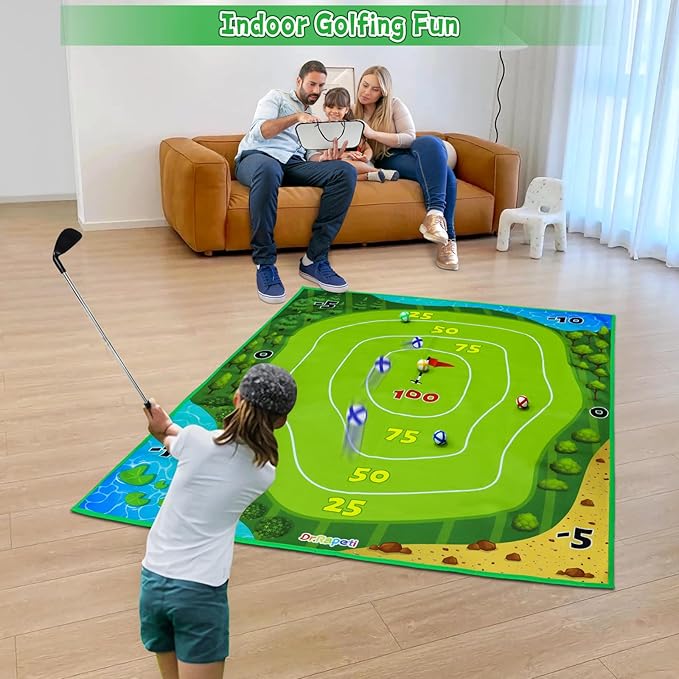 Dr.Rapeti Golf Chipping Game Set Golf Training Game (70 * 60inch)