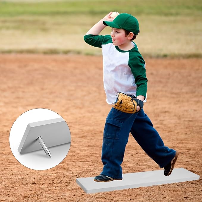 Poen Pitching Mound Pitcher's Plate 3 Detachable