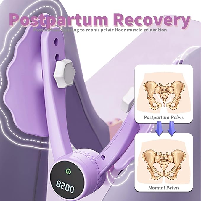 Thigh Master, Hip Trainer Exercise Equipment, Pelvic Floor 360° Rotation,