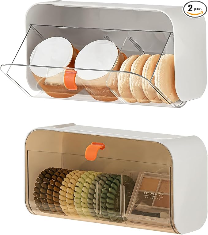Poeland Wall Mounted Storage Box 2)