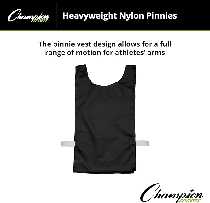 Champion Sports Heavyweight Nylon Pinnie - Available in 12)
