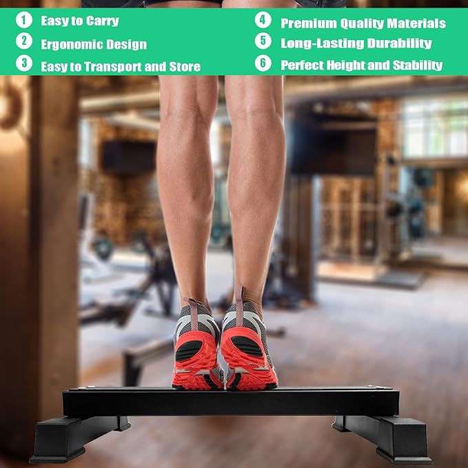 Steel Calf Raise Bar