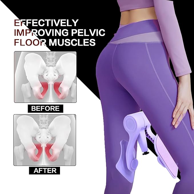 Thigh Master Hip Trainer Kegel Exerciser with Adjustable Baffle