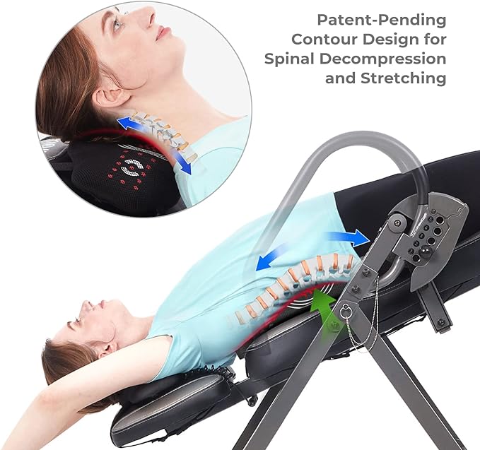 Innova ITM6000 Advanced Heat and Massage Therapeutic Inversion Table
