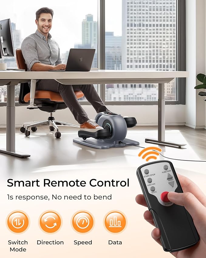 Under Desk Elliptical 10 Adjustable