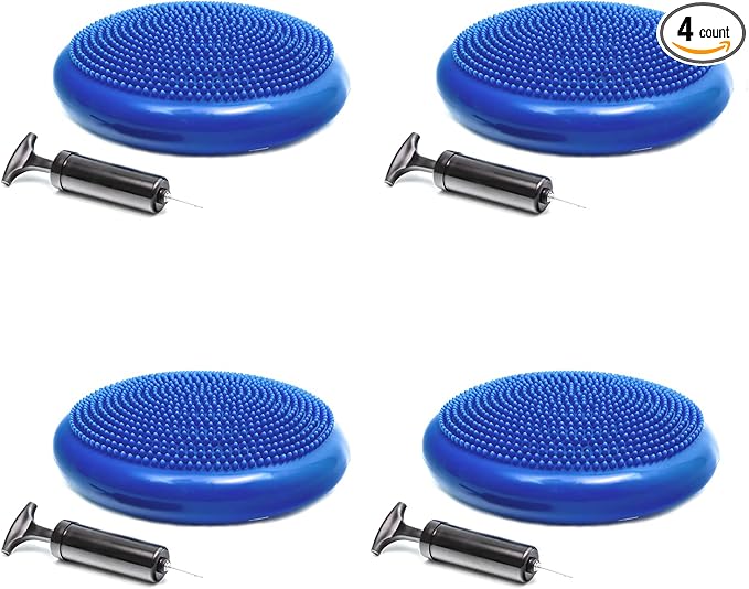 Trademark Innovations PVC Fitness and Balance Discs