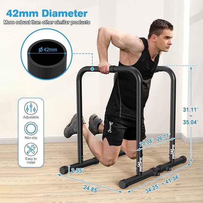 RELIFE REBUILD YOUR LIFE Dip Station Functional Heavy