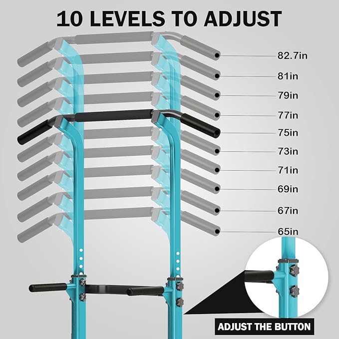 SogesHome Power Tower Pull Up Bar and Dip