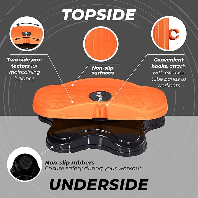 Yes4All Ab Twister Board 15 inch 2pcs in