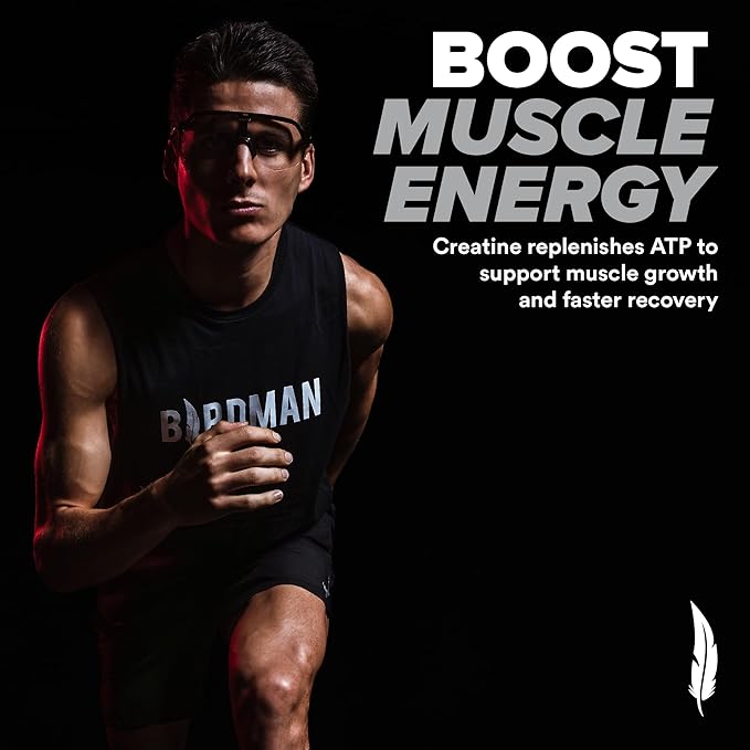 BIRDMAN Micronized Creatine Monohydrate Powder 200 Servings (5 grams 2.2lb.