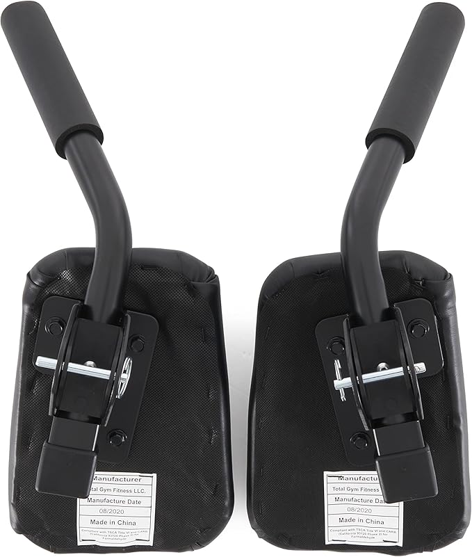 Total Gym Attachable Ab Crunch Accessory for Home Gym Workout Machines with Arm Padding and Instructional Fitness DVD featuring Rob Glick