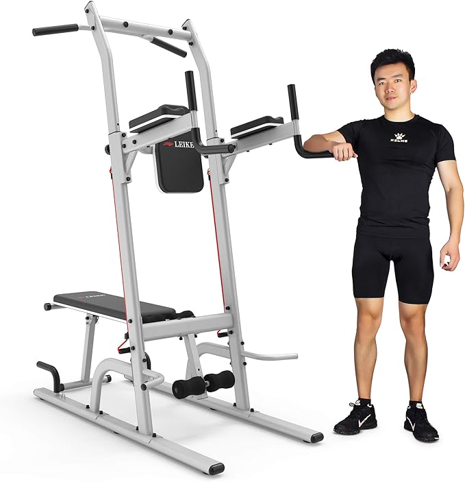 leikefitness Multifunction Power Tower Exercise Equipment
