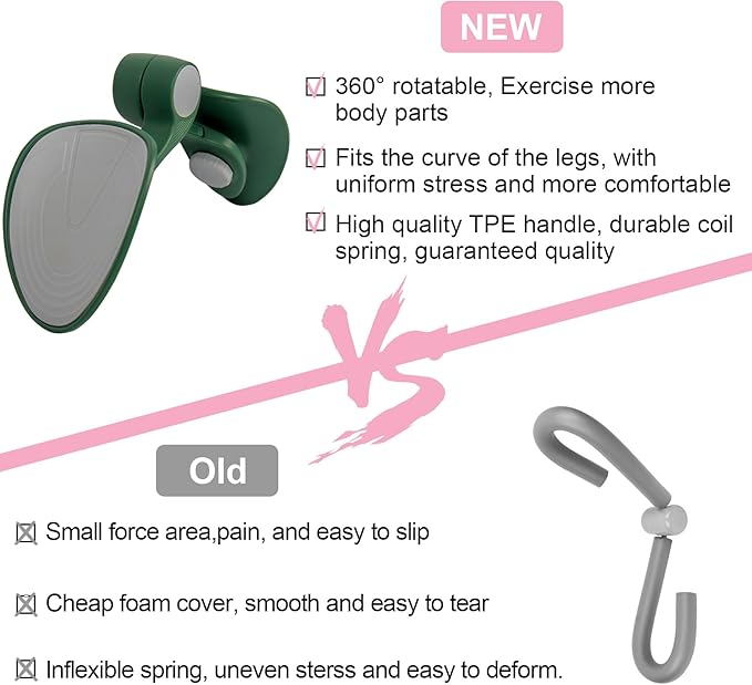 Thigh Master, 26lb Pelvic Floor Muscle Trainer, Kegel 8 Resistance