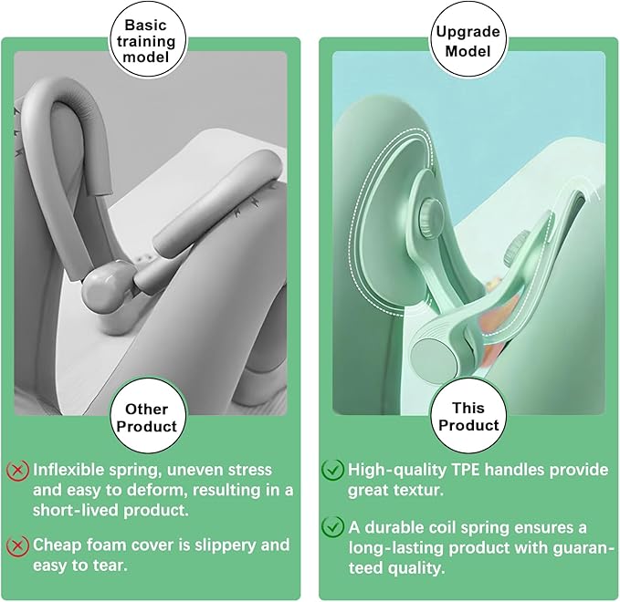Thigh Master Hip Trainer Kegel Exerciser, Pelvic Floor Trainer for Postpartum Rehabilitation, Inner Thigh Trimmer, Toner Workout