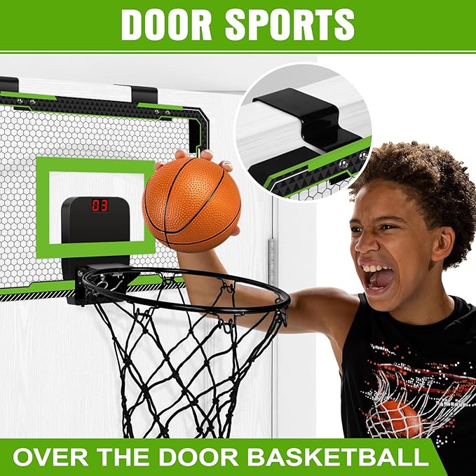 Indoor Mini Basketball Hoop for Kids and Adults