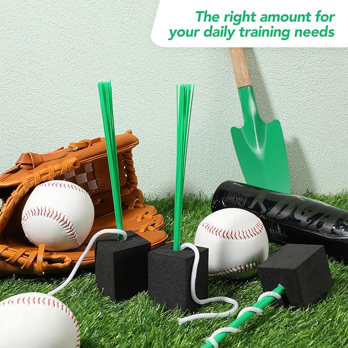 Shappy 24 Pieces Base Plug Baseball Base Plugs