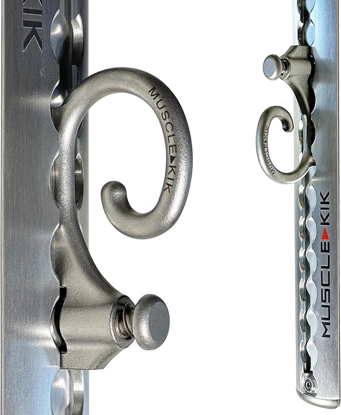 Aluminum Wall-Mounted Anchor Fitness System - Adjustable, Multi-Functional, Space Saving Home Gym Solution for Strength Training, Workout Goals | 100+ Exercises, Easy Installation, 300lbs Capacity
