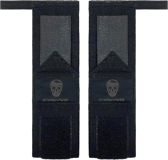 Gymreapers Weightlifting Wrist Wraps (IPF Approved) 18" Professional Quality Wrist Support with Heavy Duty Thumb Loop - Best Wrap for Powerlifting Competition, Strength Training, Bodybuilding