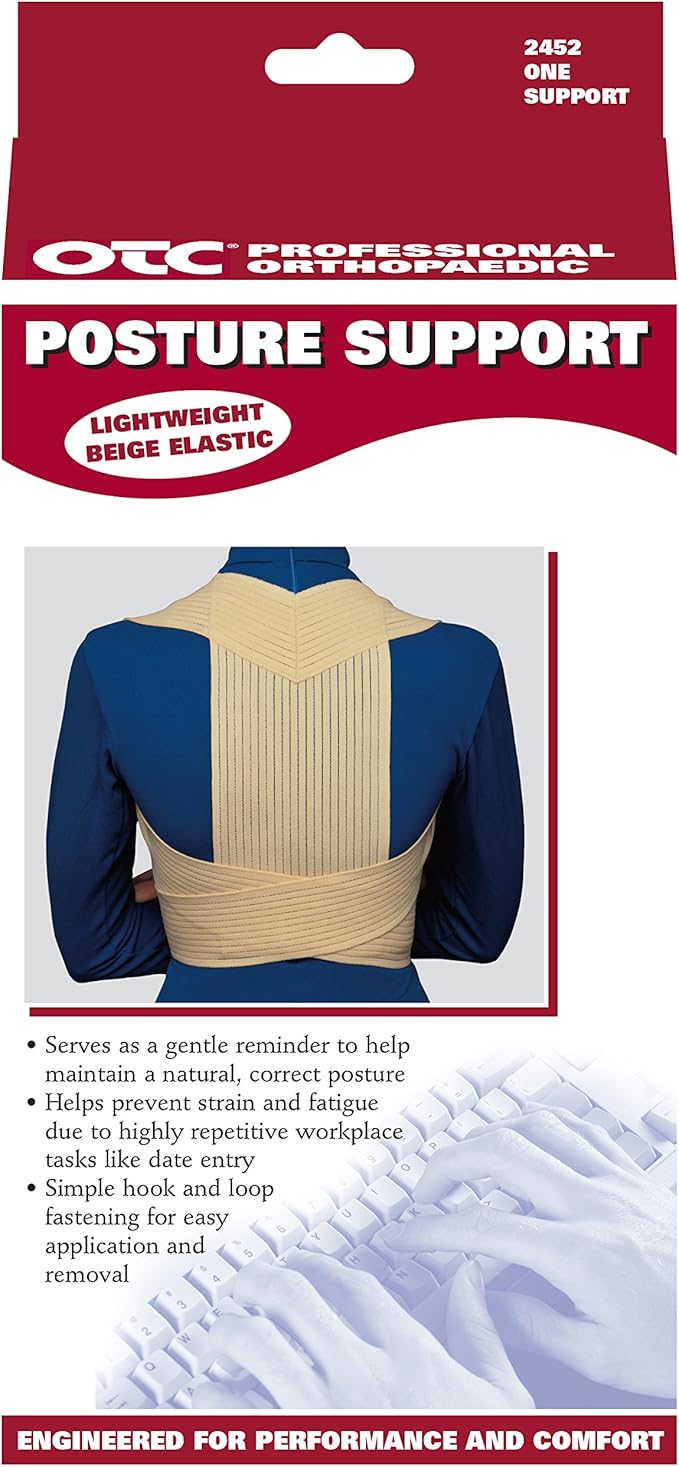 OTC Posture Support, Correct Shoulder Slump Poor Body Position, X-Large
