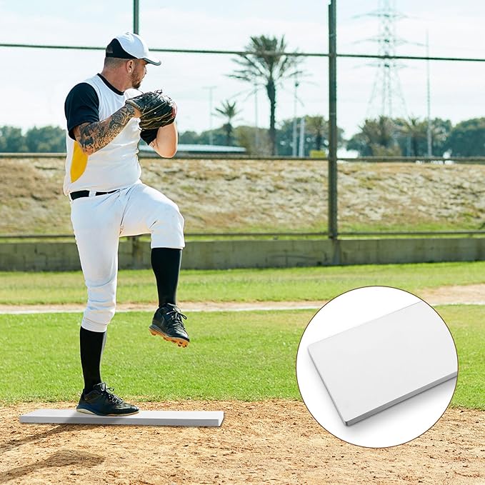 Poen Pitching Mound Pitcher's Plate 3 Detachable