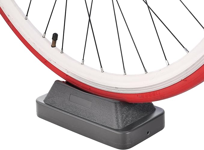 Exercise Bike Trainer - Indoor Bicycle Training Stand With Quiet 5-Level Magnetic Resistance and Front Wheel Riser Block by Bike Lane