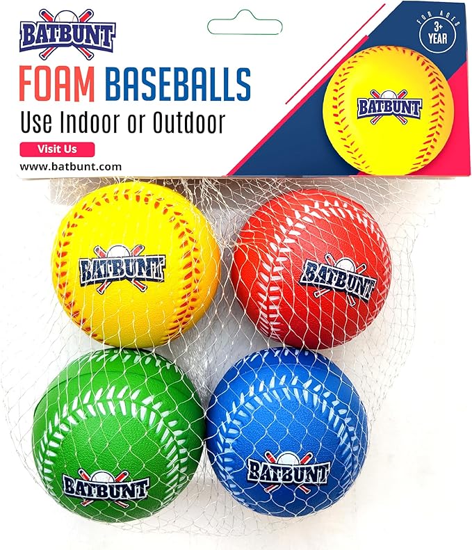 Soft Baseballs, Foam Baseballs for Kids Teenager Players