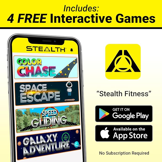 STEALTH Squat Trainer - Home Fitness Equipment &