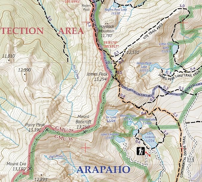 Indian Peaks - James Peak Wilderness - Colorado (2021)