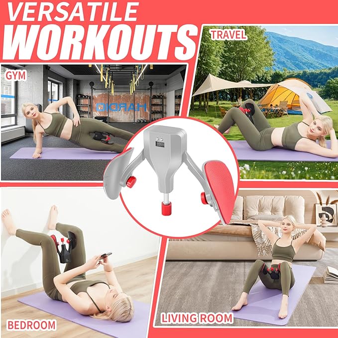 Thigh Master Kegel Exerciser Pelvic Floor Muscle Strengthening 0-77lb 25-100lb 25-100lb Butt